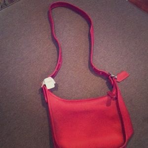 Red Coach Purse